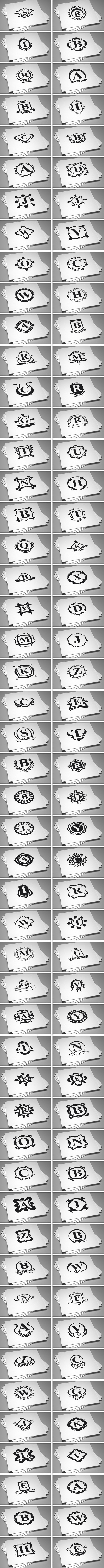 100 Vector Crests Logo Templates